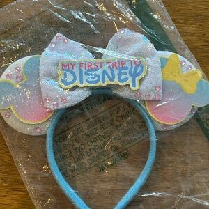 Disney Pastel Sequin Minnie Ears Headband